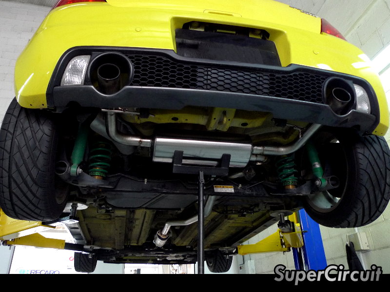 SUPERCIRCUIT Exhaust Pro Shop Suzuki Swift Sport Cat Back Exhaust