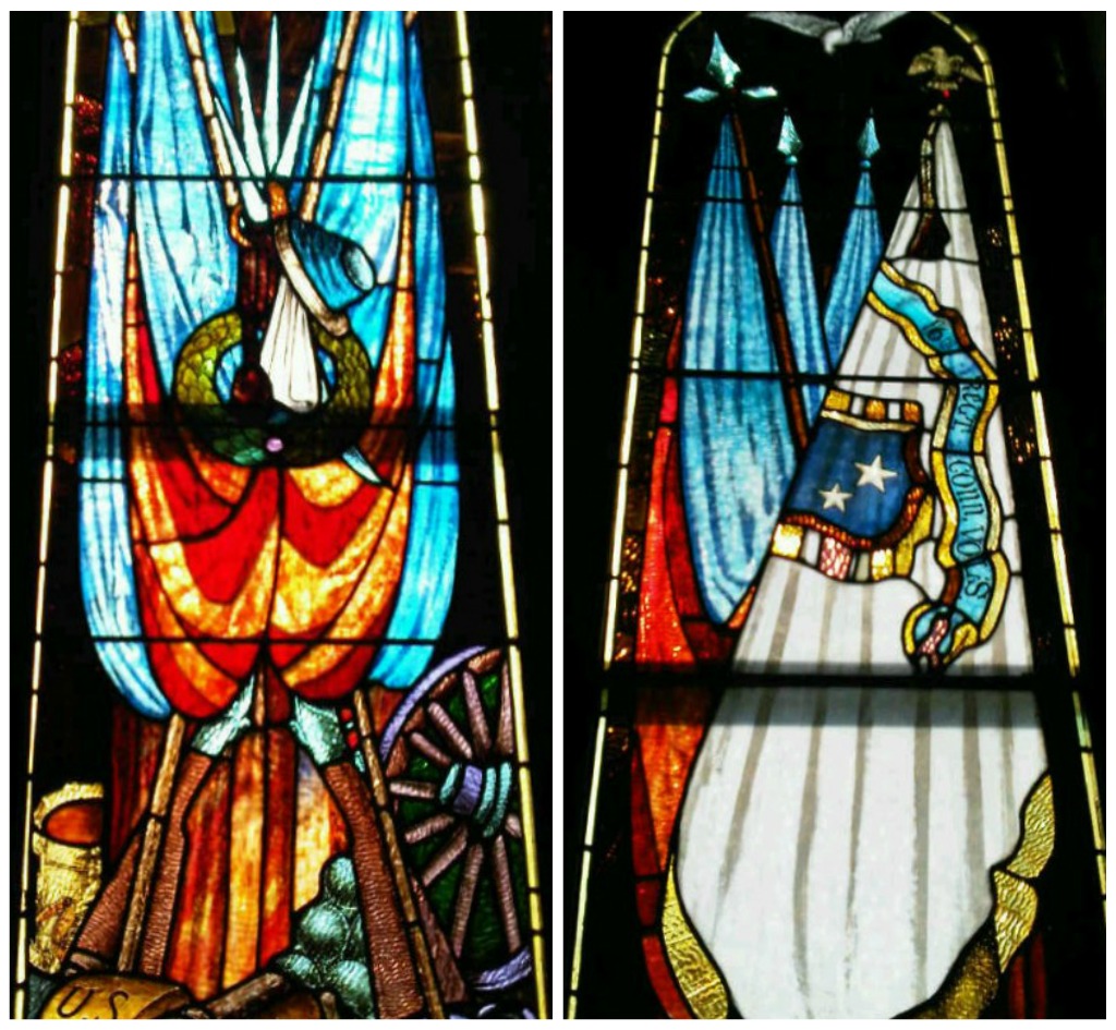 JOHN BANKS' CIVIL WAR BLOG Antietam visit Connecticut church windows