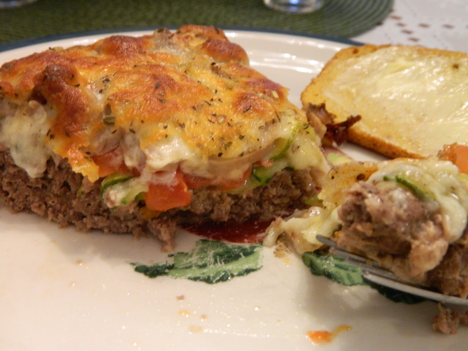 Ginny's Low Carb Kitchen MEATLOAF PIE