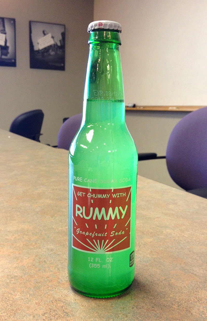 Steve's Root Beer Journal Rummy Grapefruit Soda