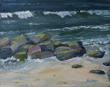 Kath Schifano Sharing The Soul Of My Paintings Jetties At Long
