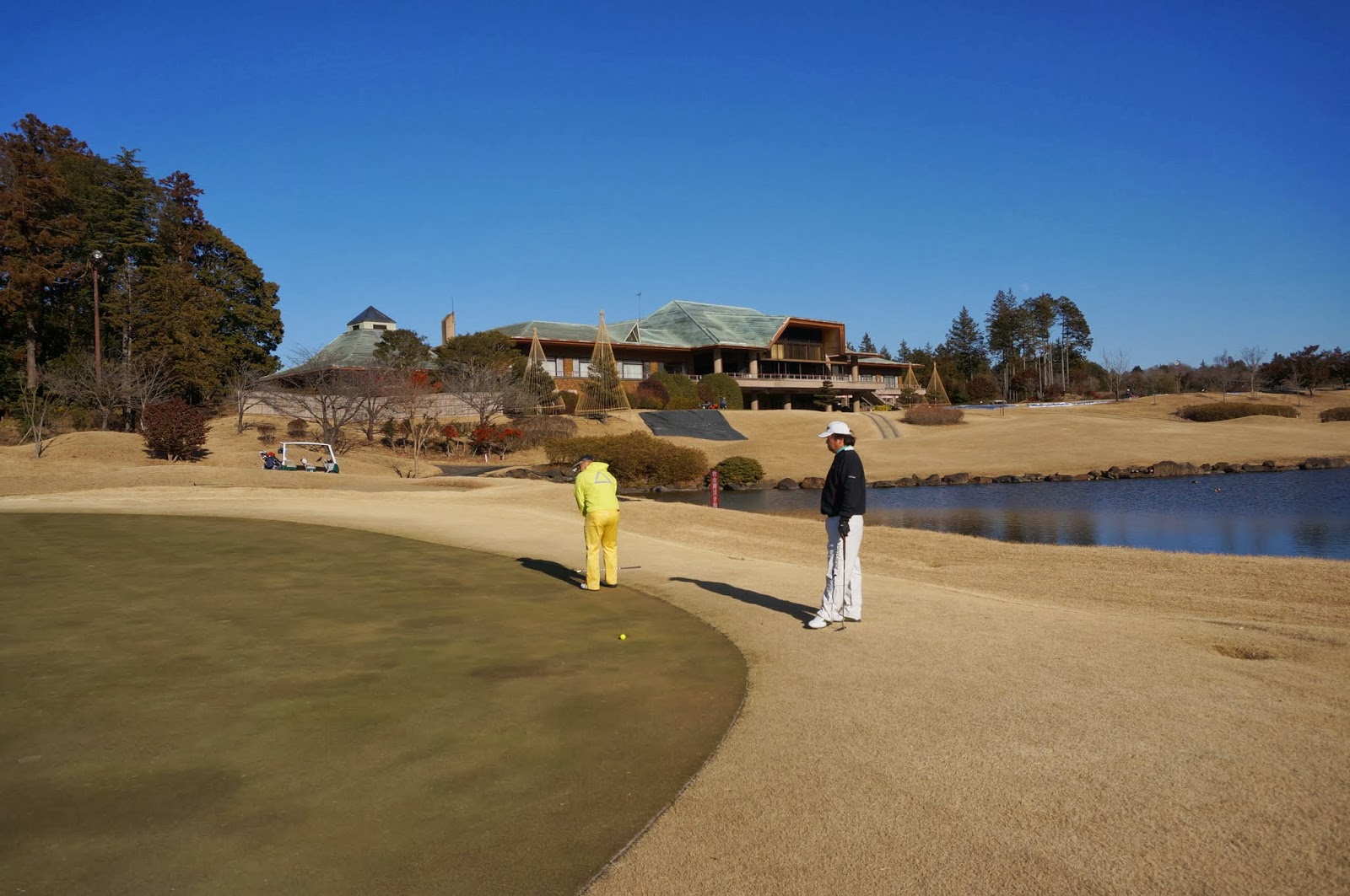 ゴルフ・マラソン好きなダンディ親父？エンジョイNOW！ JGMゴルフクラブ やさと石岡コース