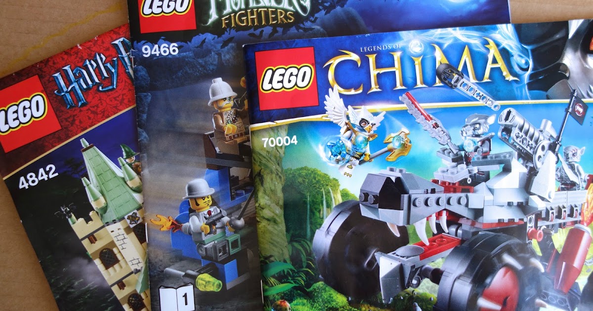 BLISSFUL ROOTS Lego Instruction Manual Organizer & Printable