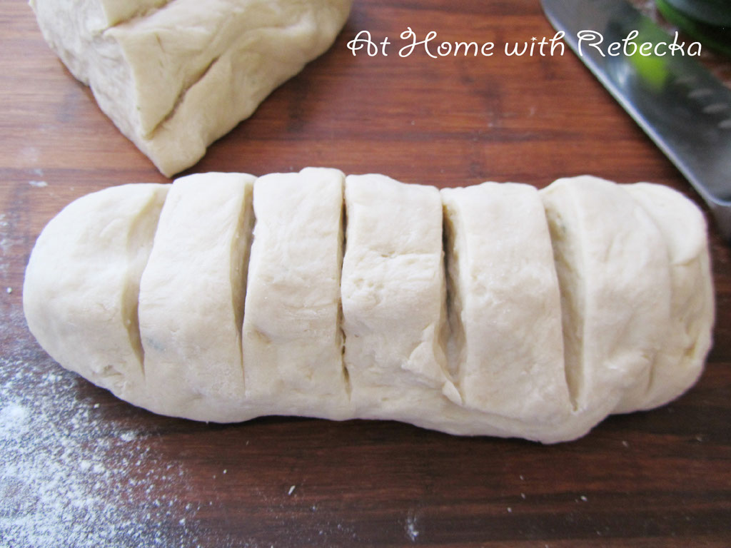 At Home with Rebecka Homemade Sandwich Rolls