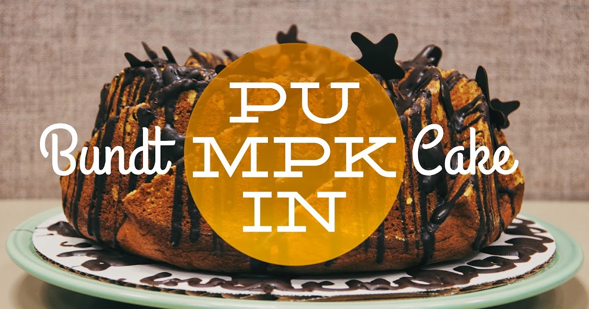 The Ginger Cook Pumpkin Bundt Cake