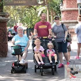 Growing Up Disney, stroller rental at Disney World