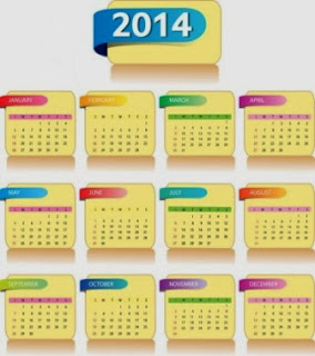 2014 wall Calendar