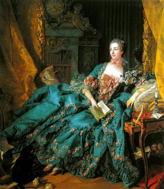 François Boucher. Madame de Pompadour, 1756