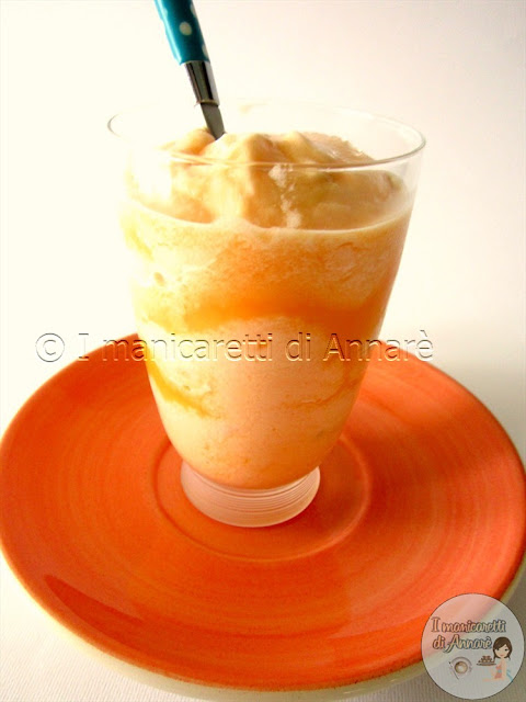 sorbetto al melone senza gelatiera!!