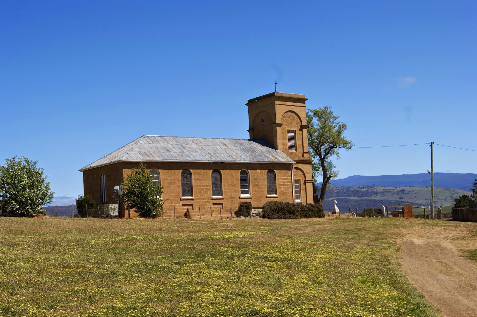 On The Convict Trail St Peter's Church, Hamilton
