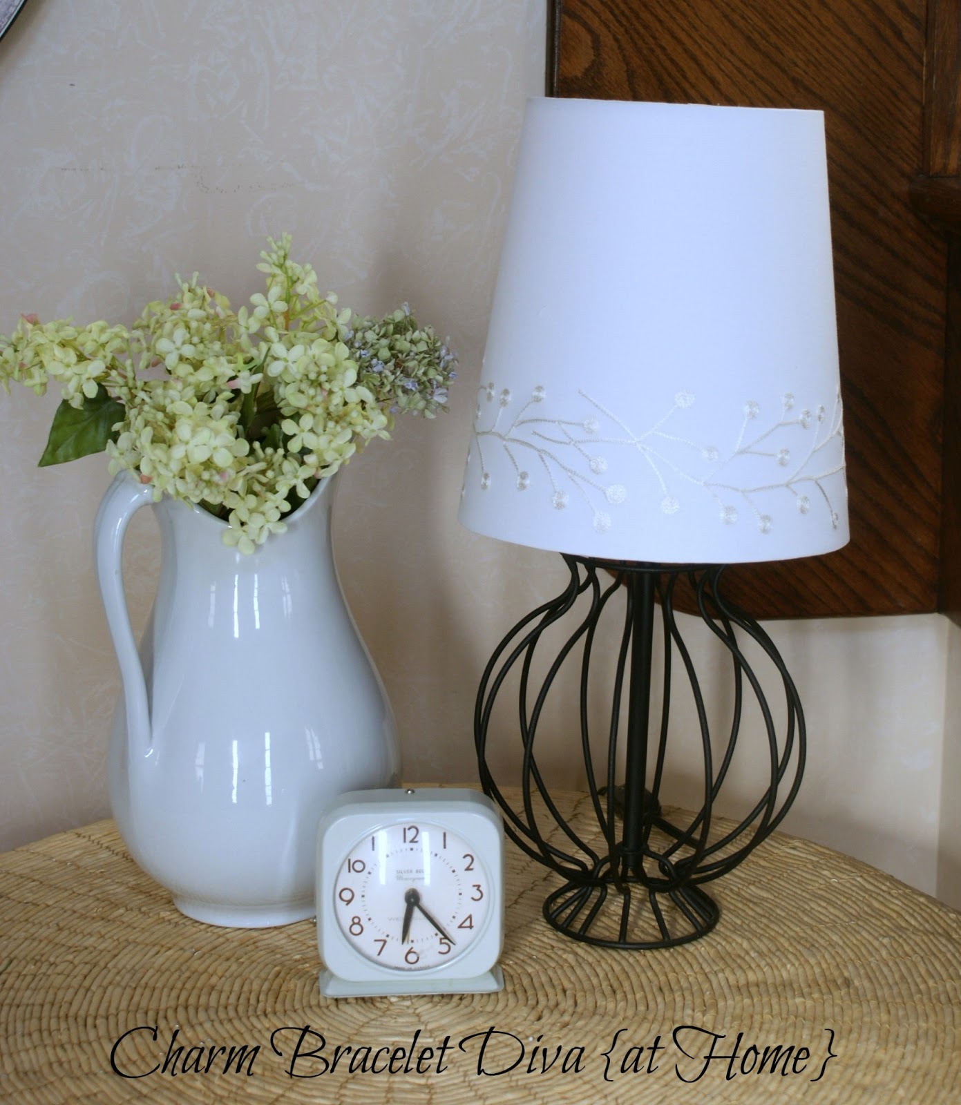 Our Hopeful Home World Market Wire Lamp Inspiration