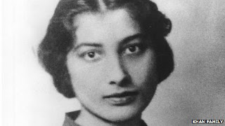 Bronze sculpture of Noor Inayat Khan