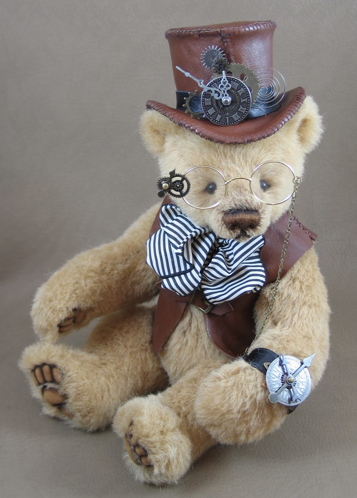 steampunk teddy bear
