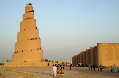 gran mezquita samarra de minaret of samarra mosque irak