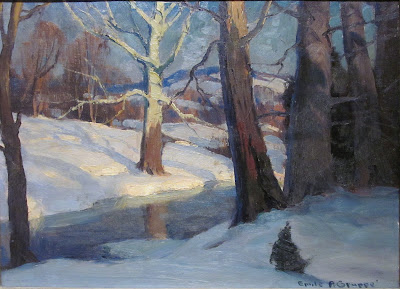 Emile A. Gruppe Winter Landscape