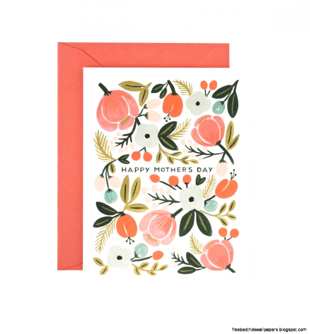 Blooming Mothers Day Greeting Card by RIFLE PAPER Co Made in USA Blooming Mothers Day Greeting Card by RIFLE PAPER Co Made in USA