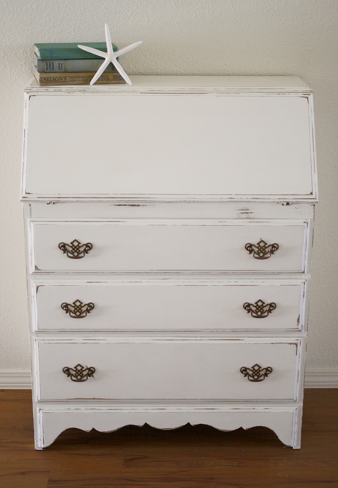 Shabby Secretary Desk Diy Chalk Paint