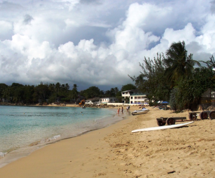 Hurricane Season in Barbados. Sunset Crest, Holetown still beautiful.