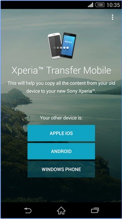 Xperia Transfer Mobile v2.2.A.0.20 Apk Download