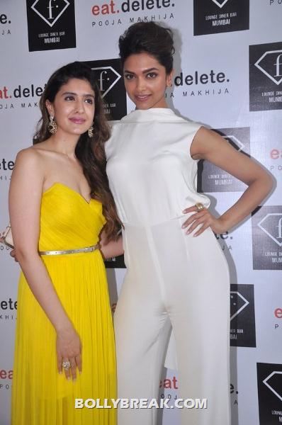 Deepika Padukone in white dress at Pooja's Eat Delete event Deepika Padukone in white dress at Pooja's Eat Delete event - Deepika Padukone at Pooja’s ‘Eat.Delete.’ success brunch