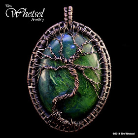  Wire Wrapped Tree Pendant - Orgone - ©2014 Tim Whetsel - TDWJewelry