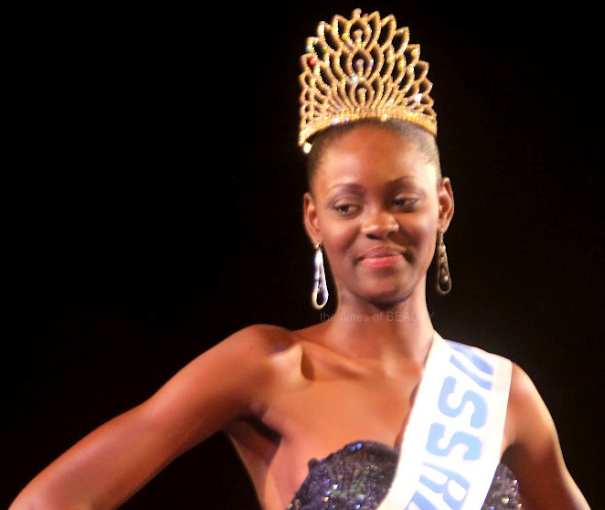 Miss Republique Democratique du Congo 2012 winner Christelle Mbeni