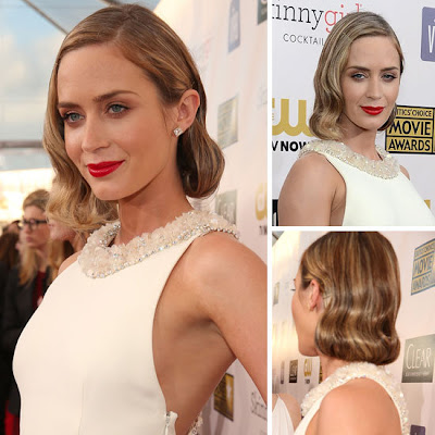 Emily blunt at critic's choice awards 2013