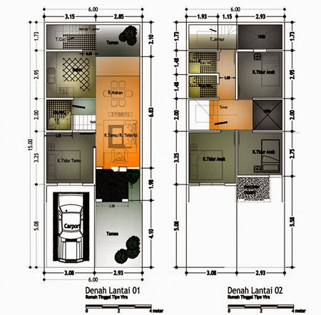 Gambar Denah Desain Rumah Minimalis Modern 2 Lantai Pilihan 2017/2018 Gambar Denah Desain Rumah Minimalis Modern 2 Lantai Pilihan 2017/2018