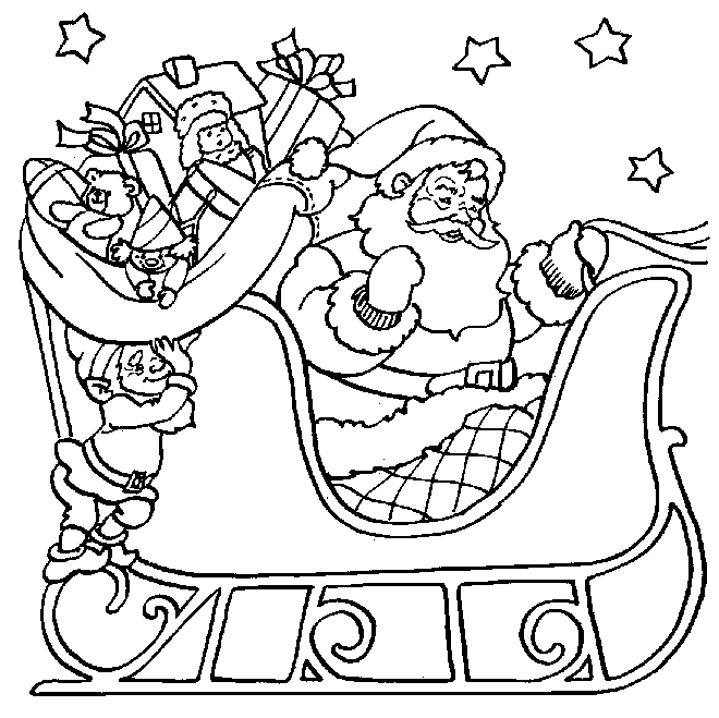 christmas coloring | Fantasy Coloring Pages