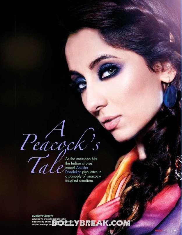  Anusha Dandekar Hello Magazine Scan -  Anusha Dandekar Hello! India Magazine Scans – July 2012