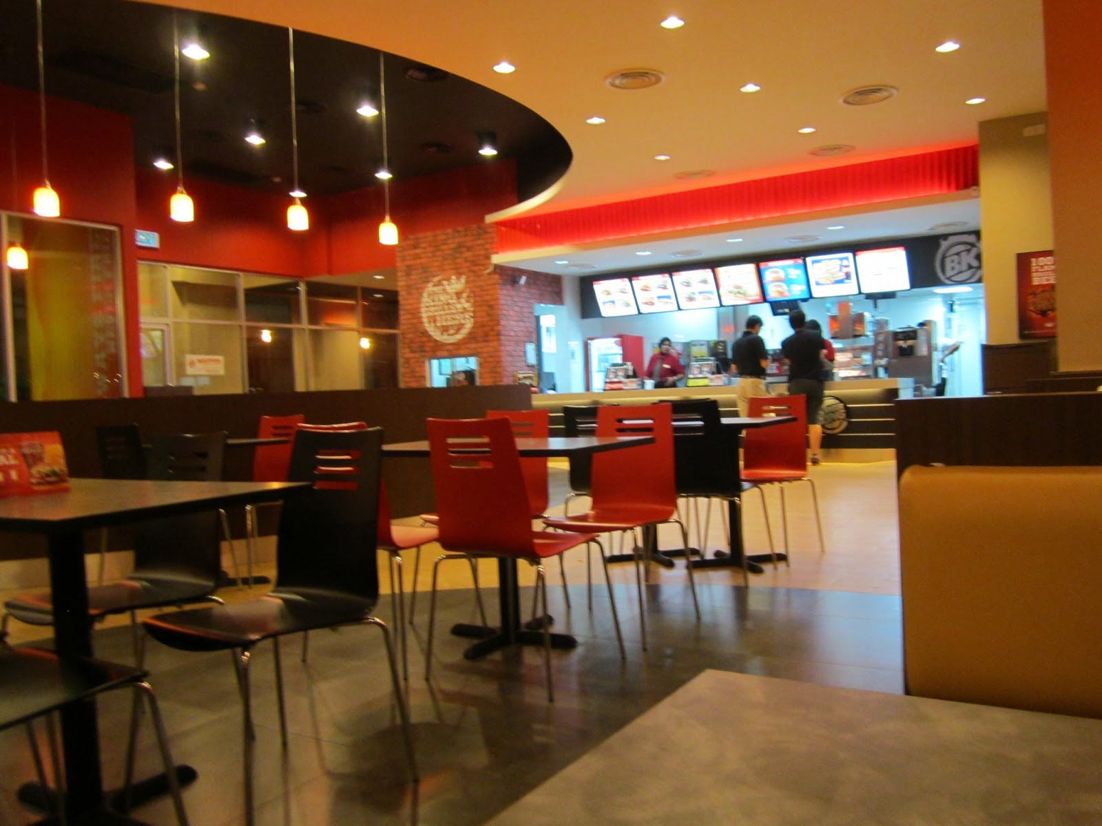 Our Journey : Penang Precinct 10 - Burger King Fast Food Restaurants