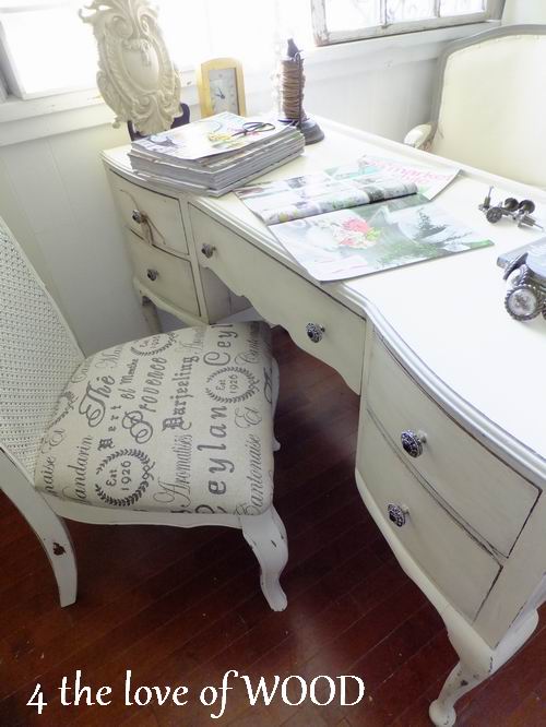 4 the love of wood SHABBY CHIC OFFICE FURNITURE