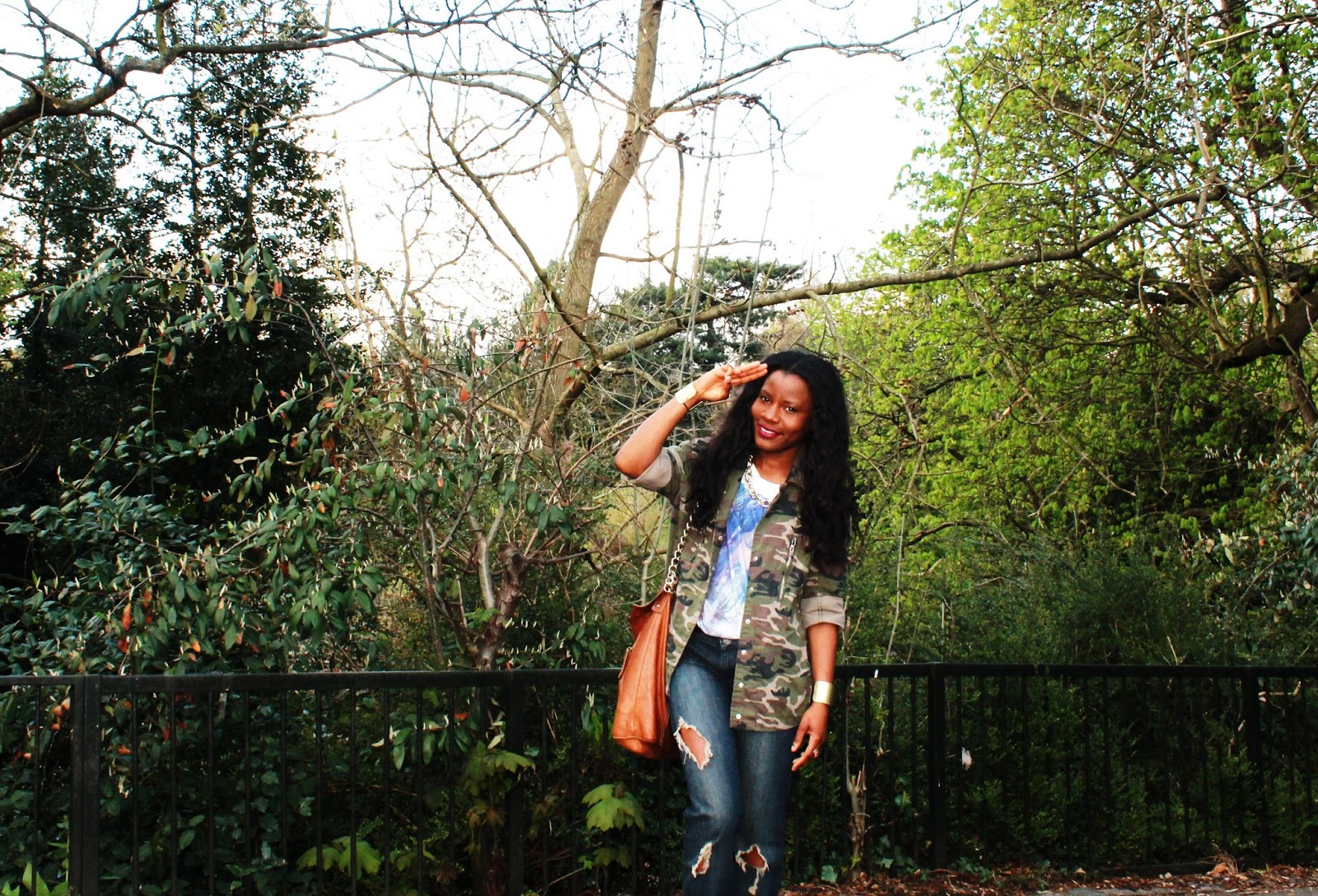 Outfit of the day: Camouflage