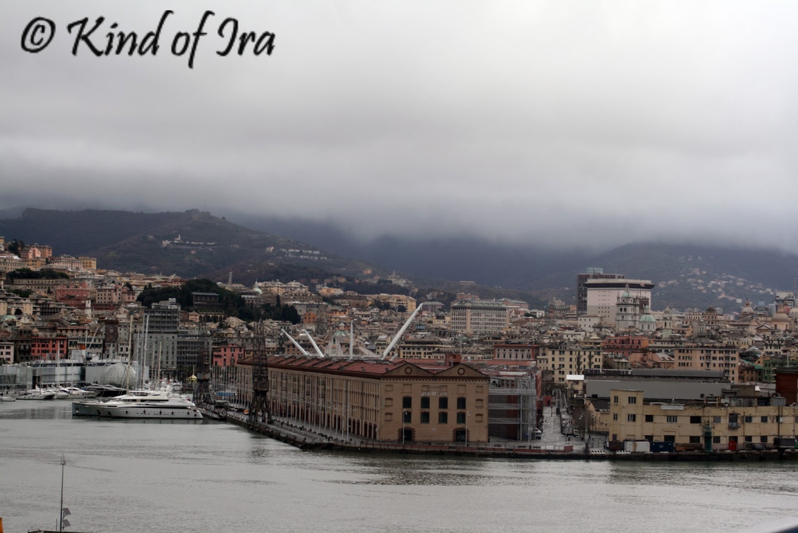 cum e in Genova iarna