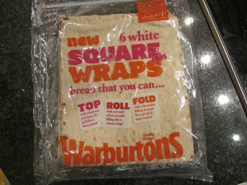 Syrian Foodie in London Square Wraps