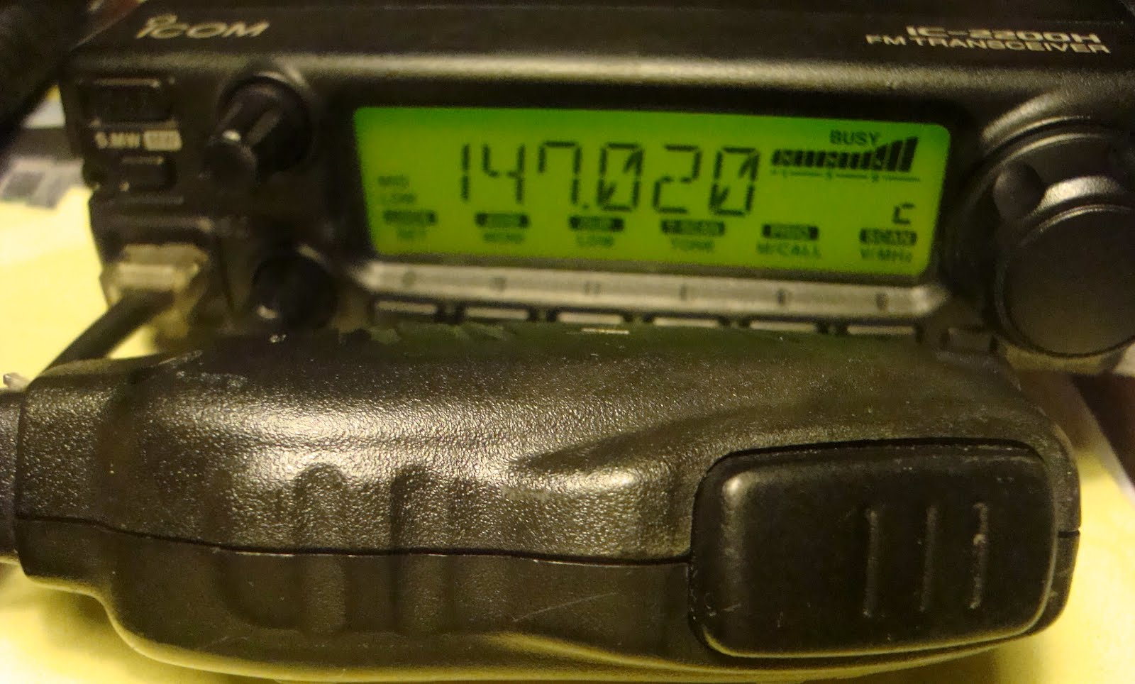 RADIO SELLER IC2200 VHF With Air Band Rx (Sold )