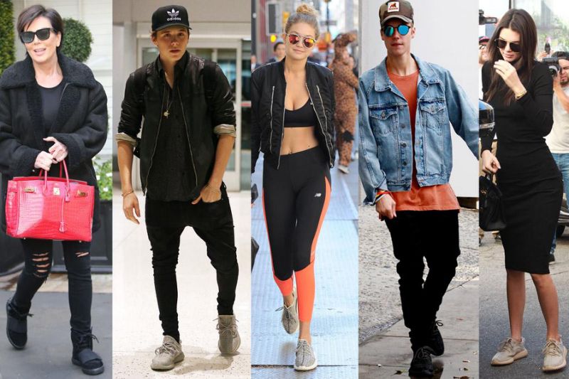Celebrities Spotted Wearing Yeezy Boost Sneakers What's up Celebrities?
