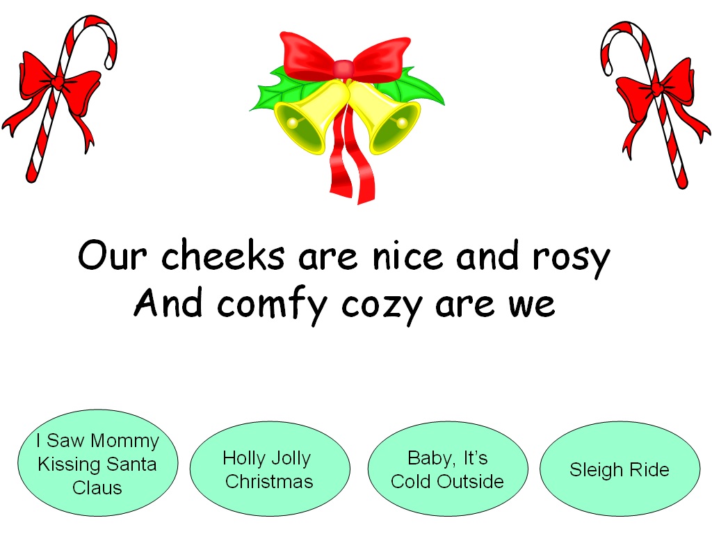 Christmas carol game Student Survive 2 Thrive: Name the Christmas Song Trivia Game