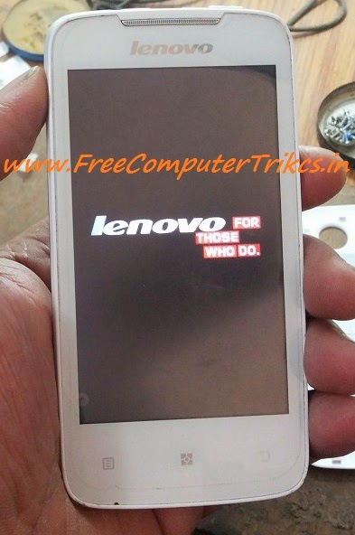 Lenovo A390 Hangs On Logo Solved By Flashing With SP_Flash ...