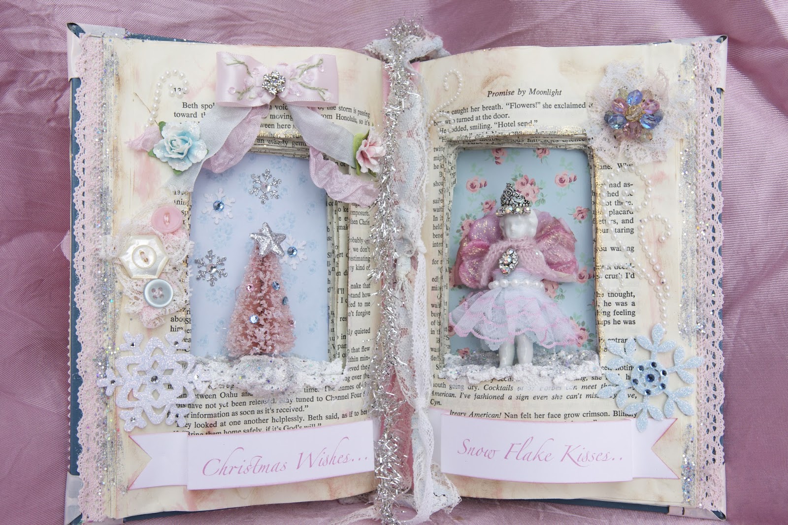 Karen Hillman Deisgns Ancient Queen Designs Roses in the Snow