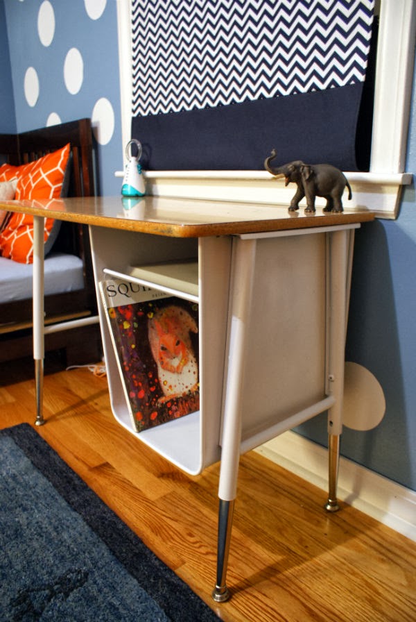 Fifty Two Weekends of DIY Vintage School Desk Revamp