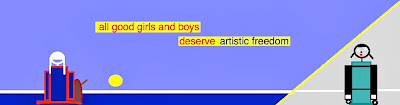 all good girls and boys deserve artistic freedom