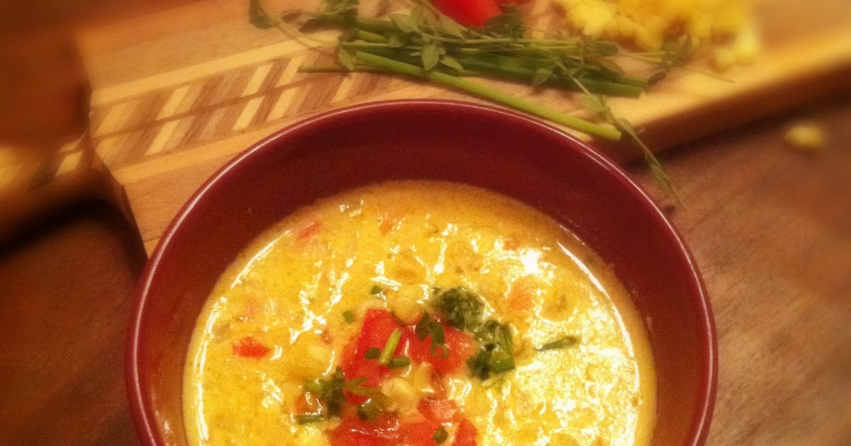Jerry's Kitchen Green Chili Corn Chowder (Vegan)