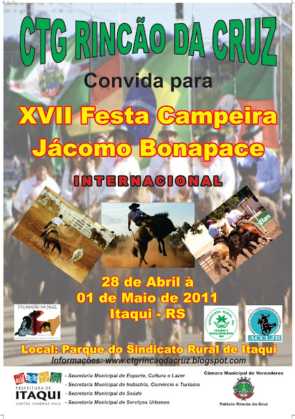 XVII FESTA CAMPEIRA JÁCOMO BONAPACE