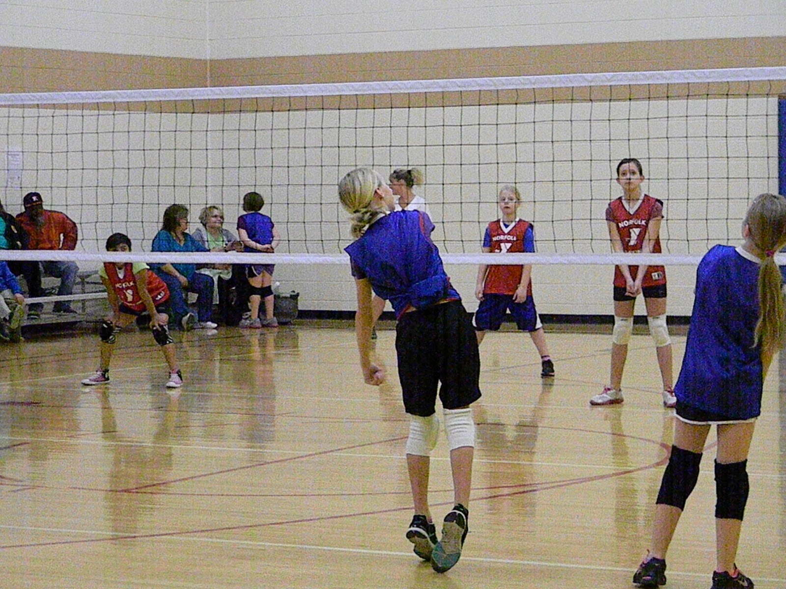 Tutus and ChooChoos Spring YMCA Volleyball