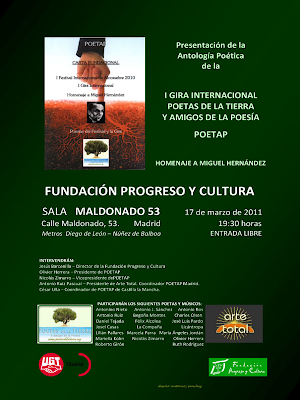 Presentación Antología Poética 'I Gira Internacional Poetas de la Tierra y Amigos de la Poesía' (17-03-11) presentacion-antologia-poetica-i-gira-internacional-poetas-de-la-tierra-y-amigos-de-la-poesia-17-03-11