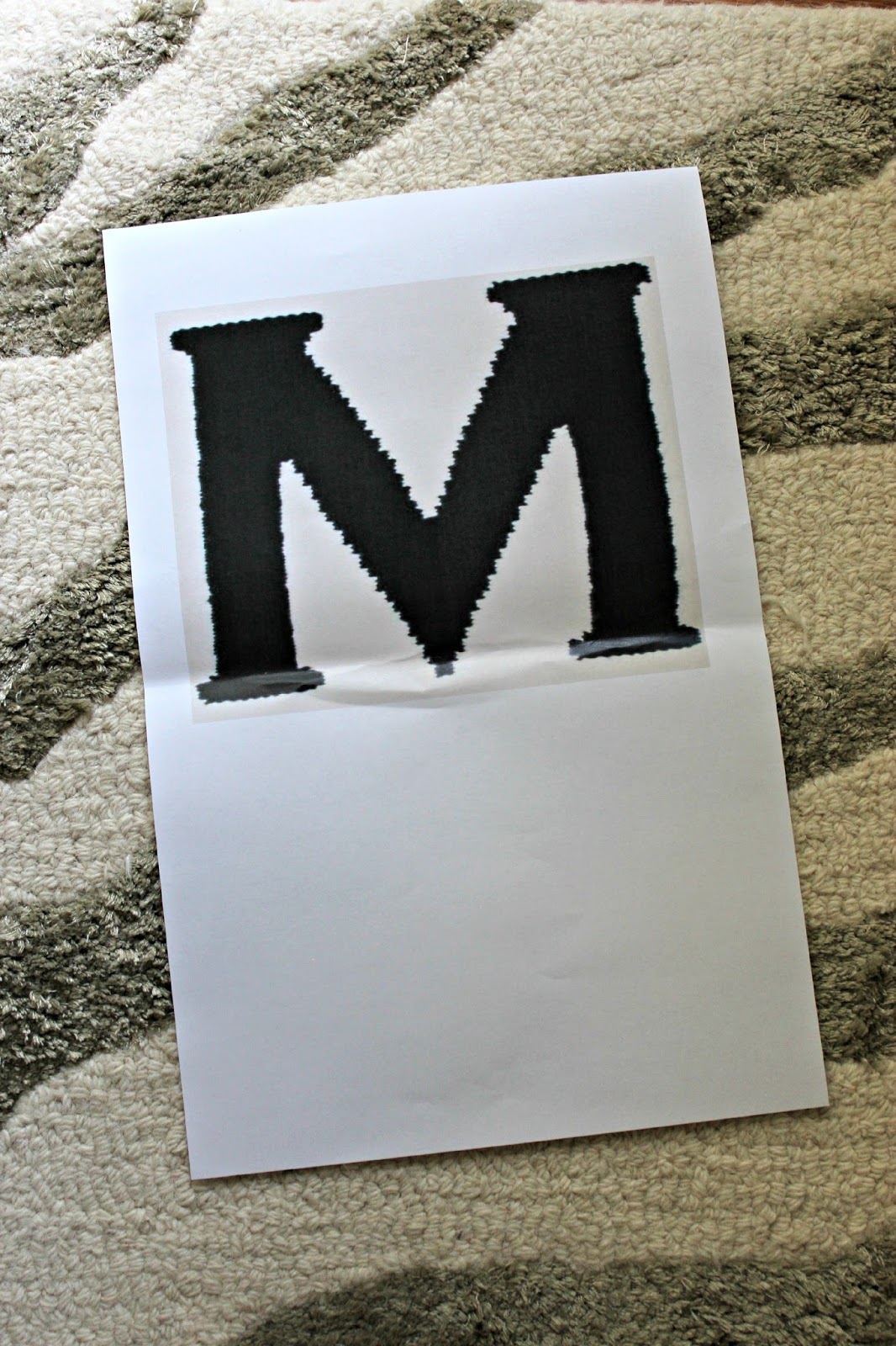 Initial Pillow DIY Make Your Own Jonathan Adler Initial Pillow