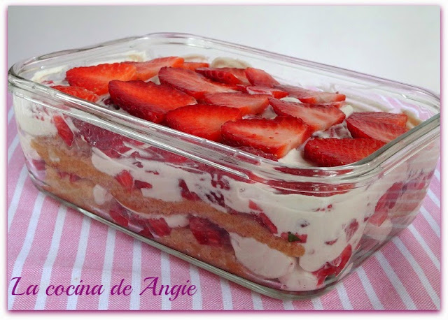 Tiramisú De Fresas
