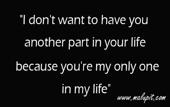 Elegant My Only One Quotes