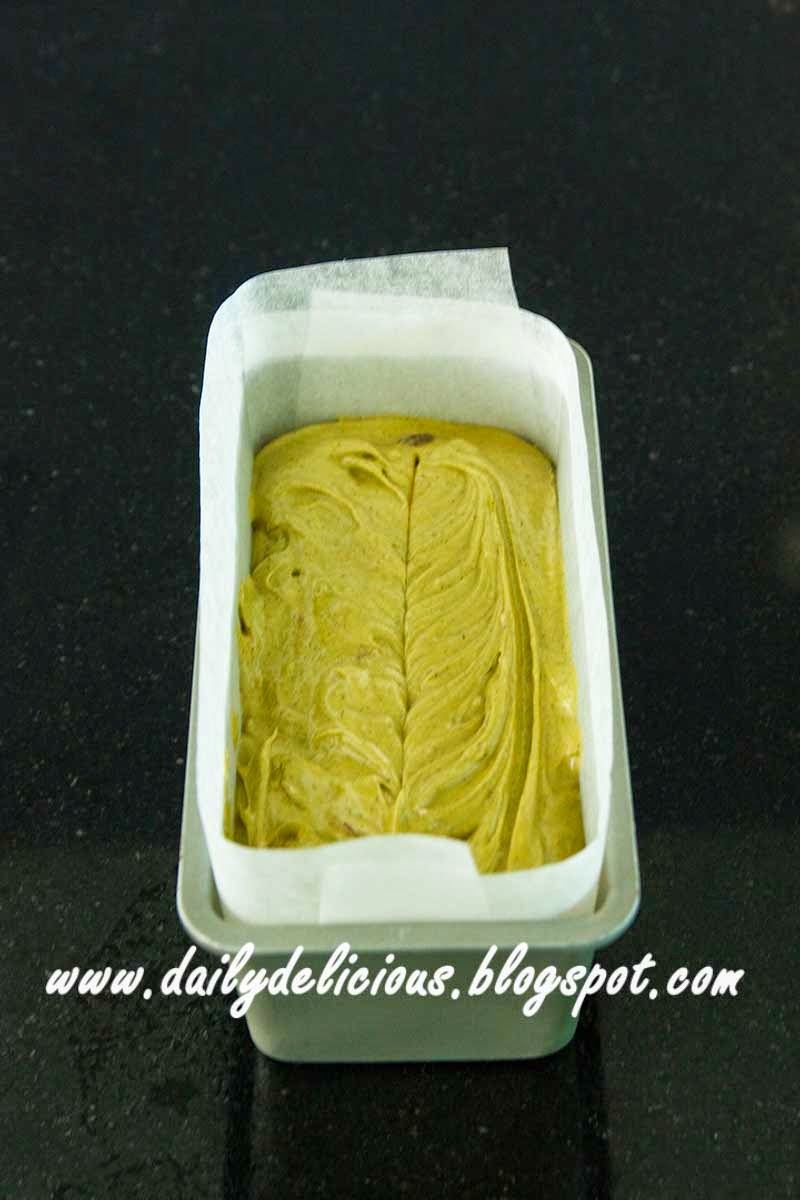 dailydelicious Green tea pound cake